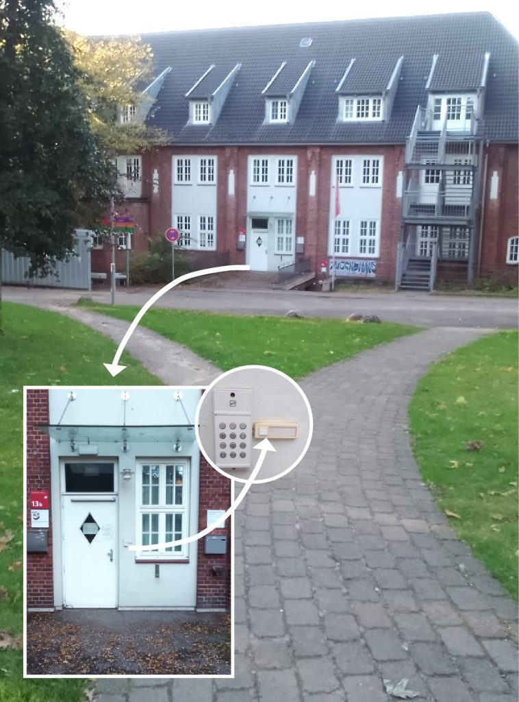 Bugenhagen-Schule Eingang Alsterdorfer